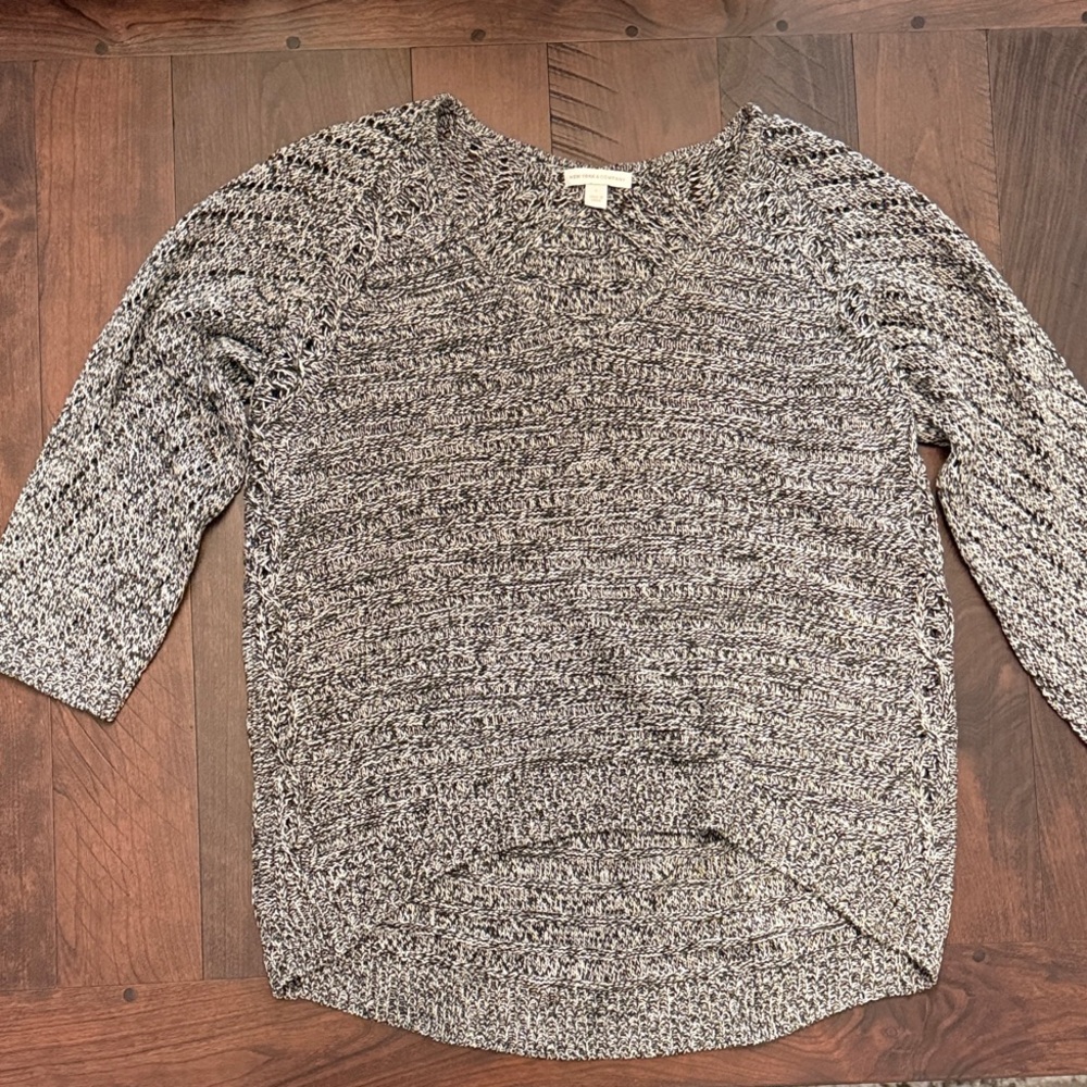 New York & Company High Low Knit Sweater